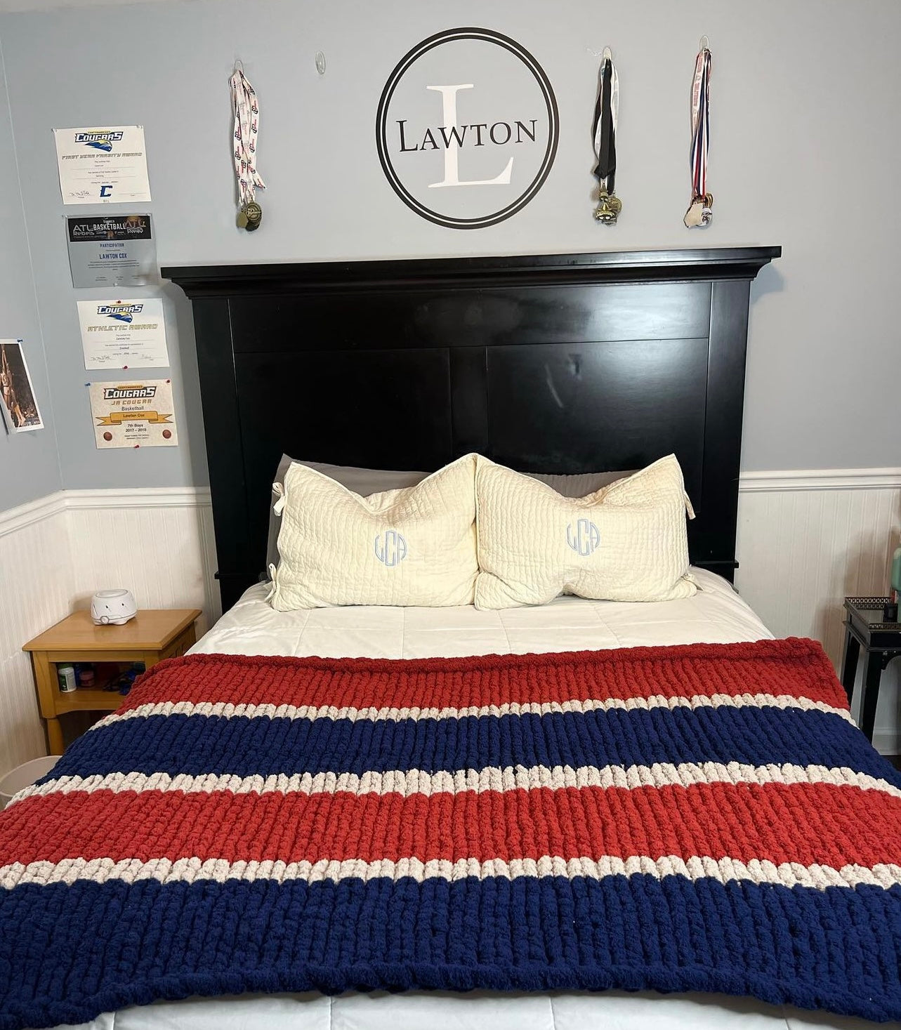 Presbyterian College Cozy Throw