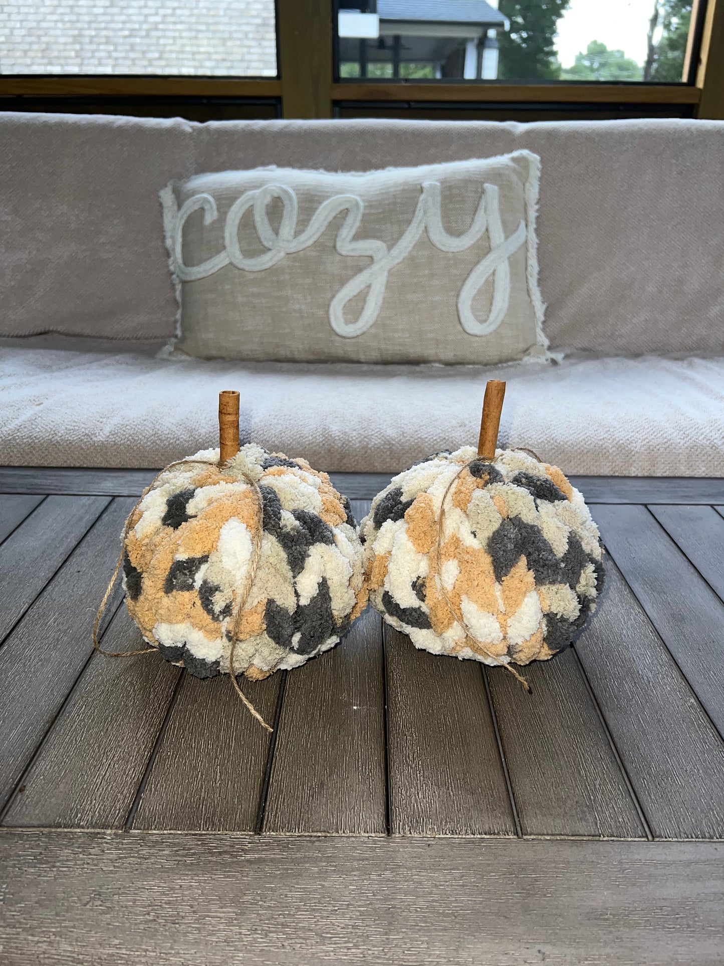 Harvest Cozy Pumpkins