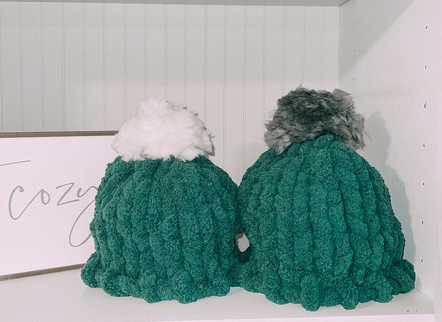 Beanie green his hers