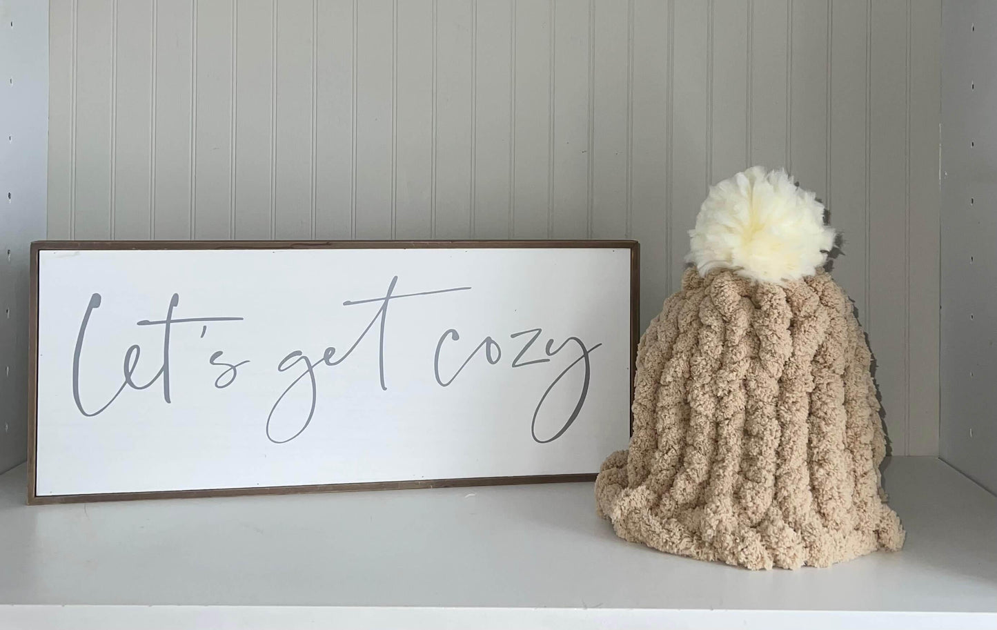 Cocoa beanie