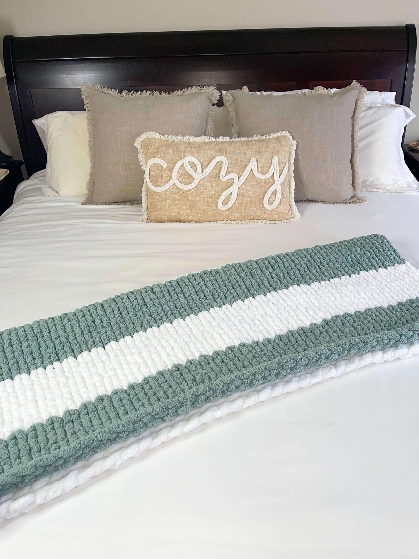 Aglow Babe Cozy Throw folded