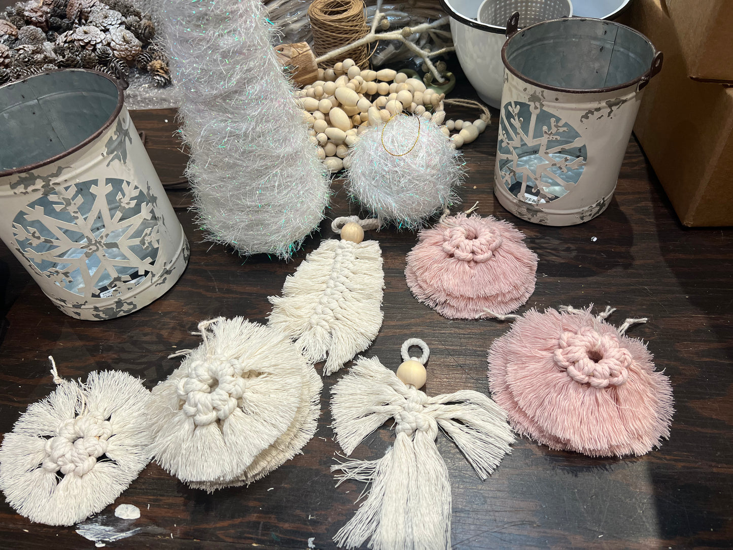 Cozy Snowflake ornament