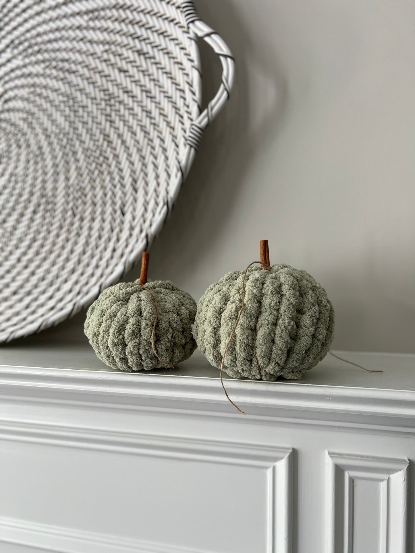 Sage Cozy Pumpkins