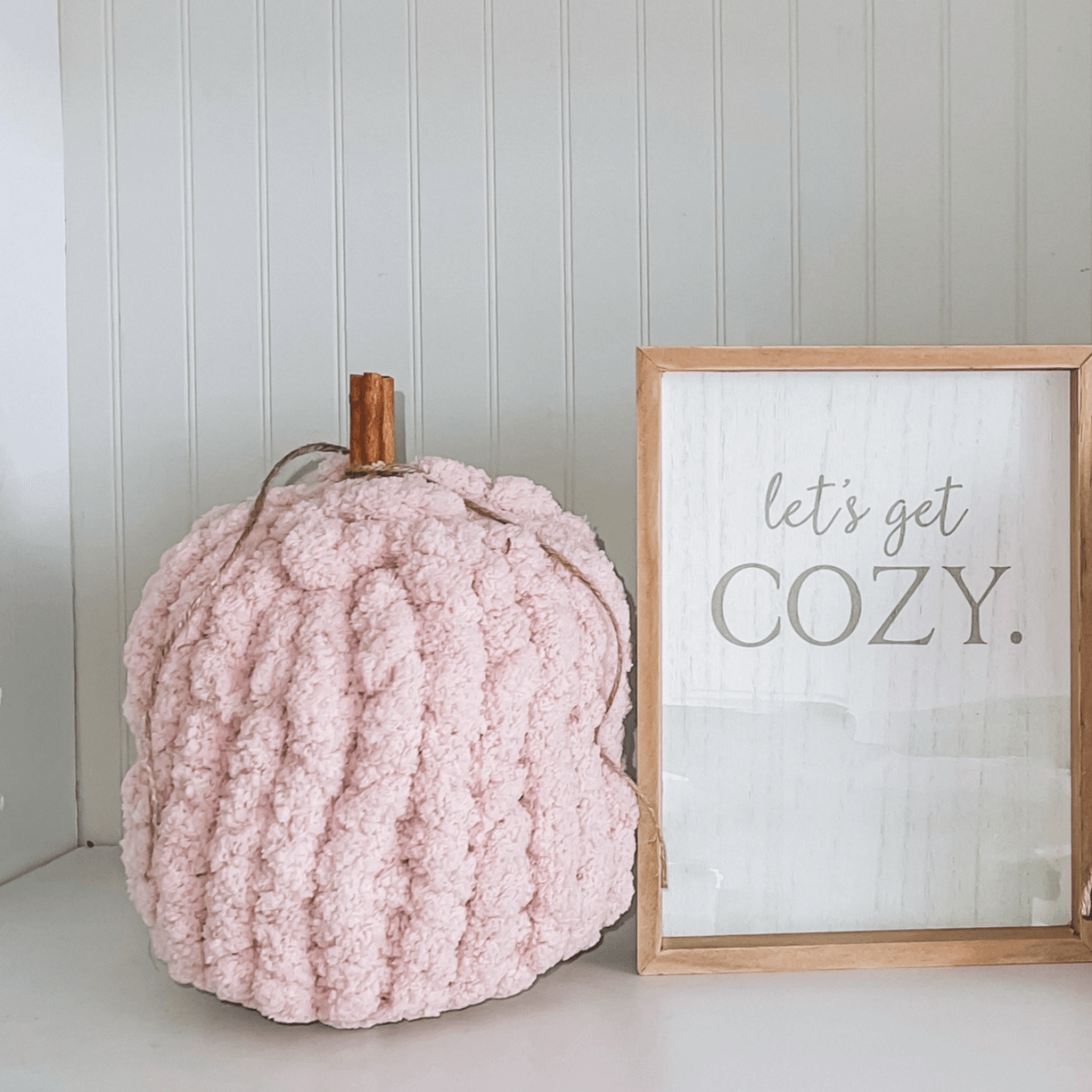 Powder Pink Pumpkin