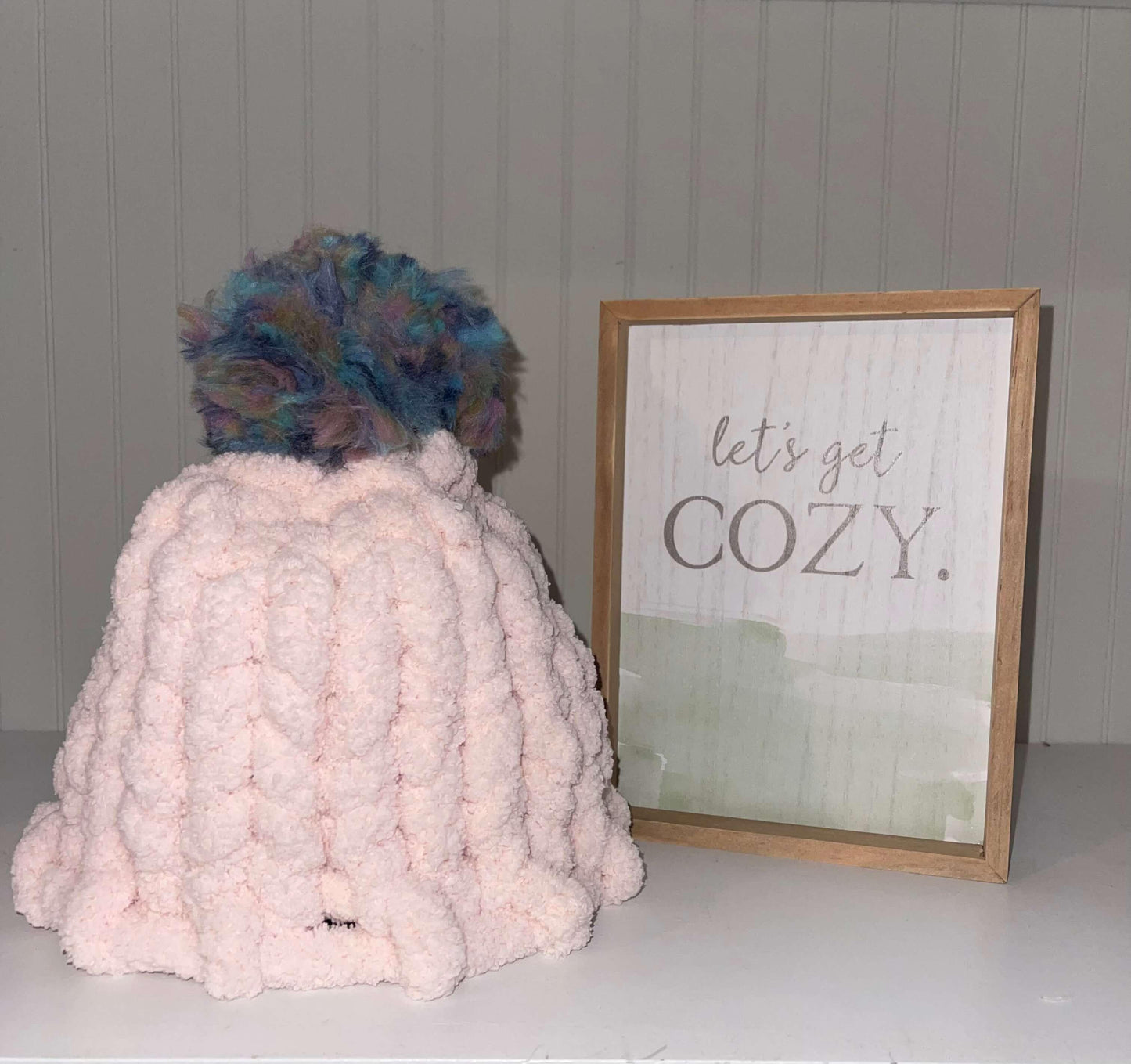 pink beanie