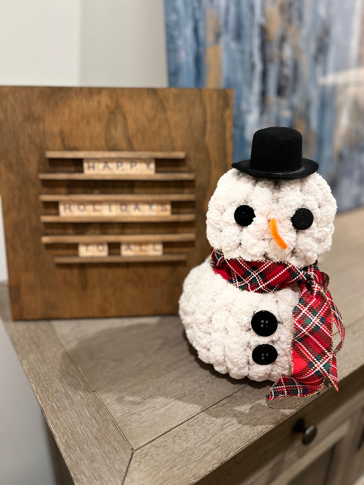 Cozy Snowman