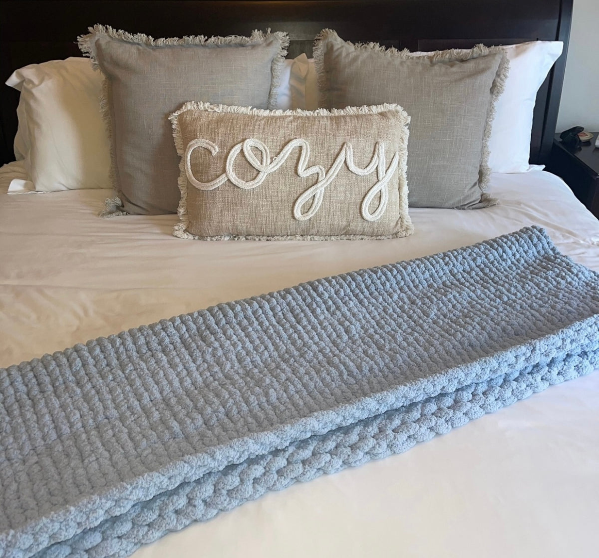 Spa Chenille Cozy Throw