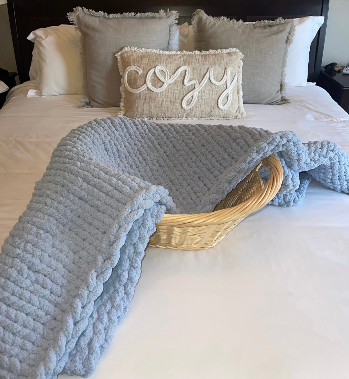 Spa Chenille Cozy Throw