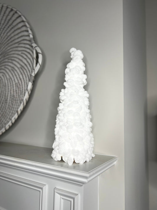 Cozy Christmas Tree White