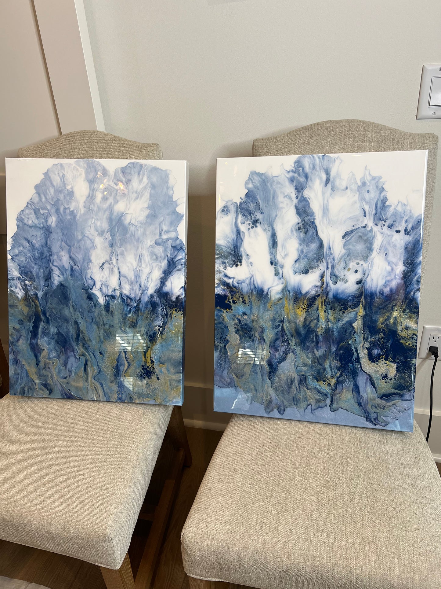 Tidal Wave Cozy Canvases