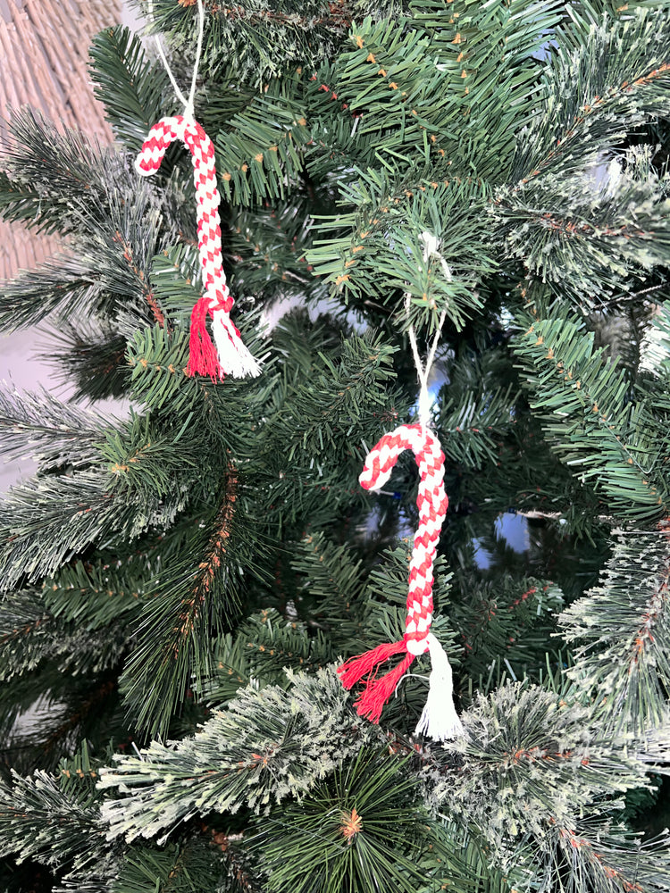 
                
                    Load image into Gallery viewer, Candy Cane Ornament
                
            