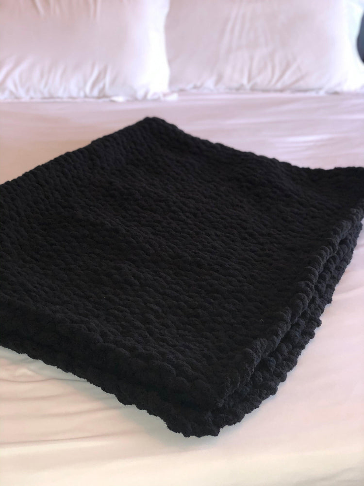 
                
                    Load image into Gallery viewer, Midnight Cozy Throw - Best Cozy Throws
                
            