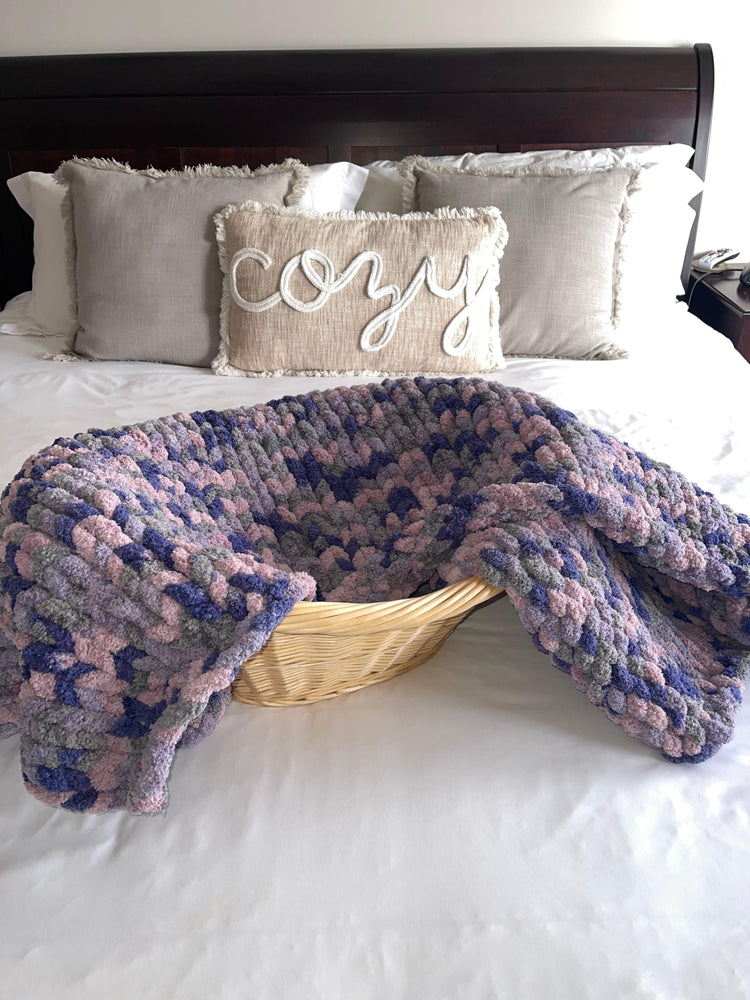Purple Haze Cozy Throw