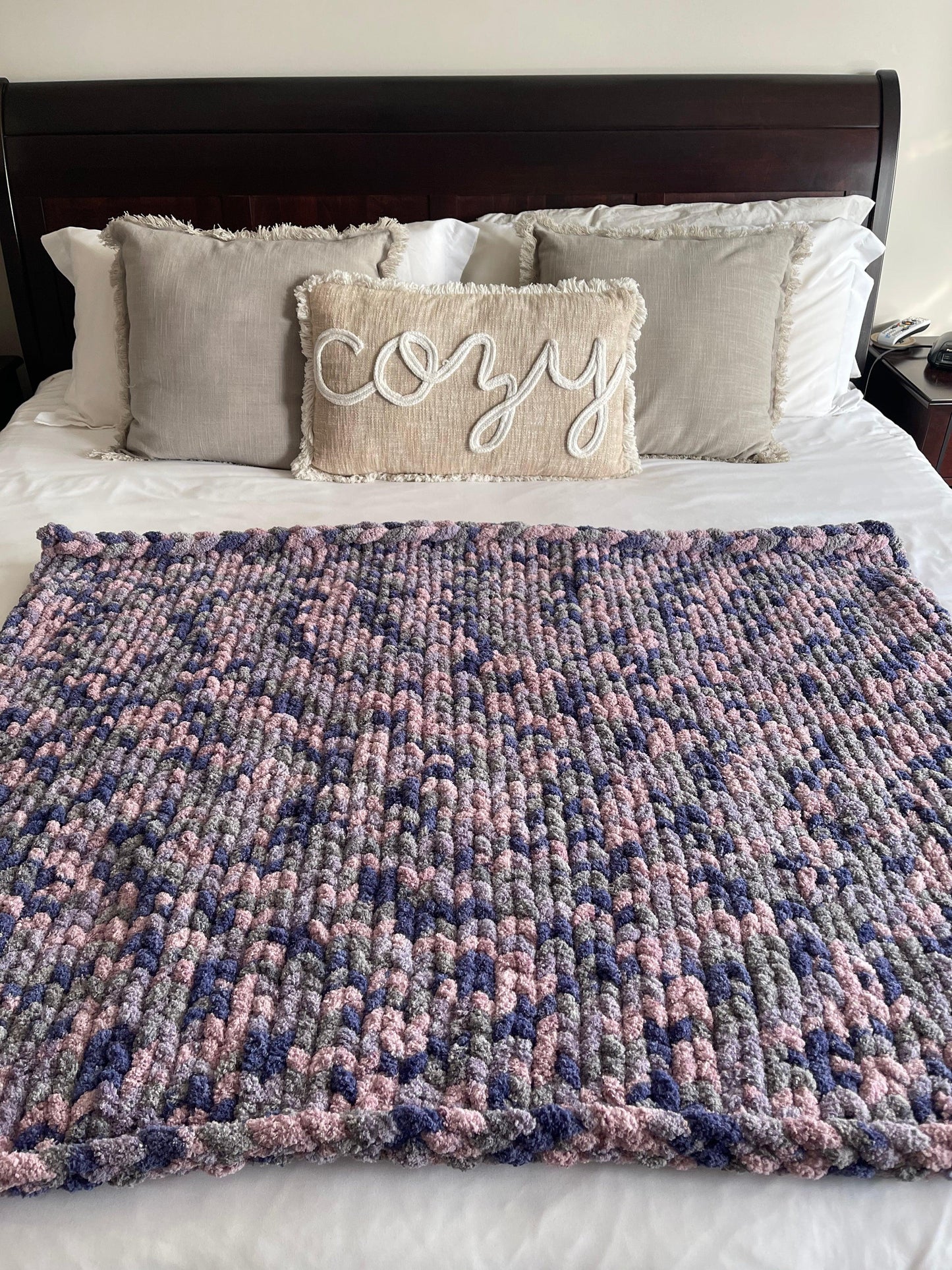 Purple Haze Cozy Throw