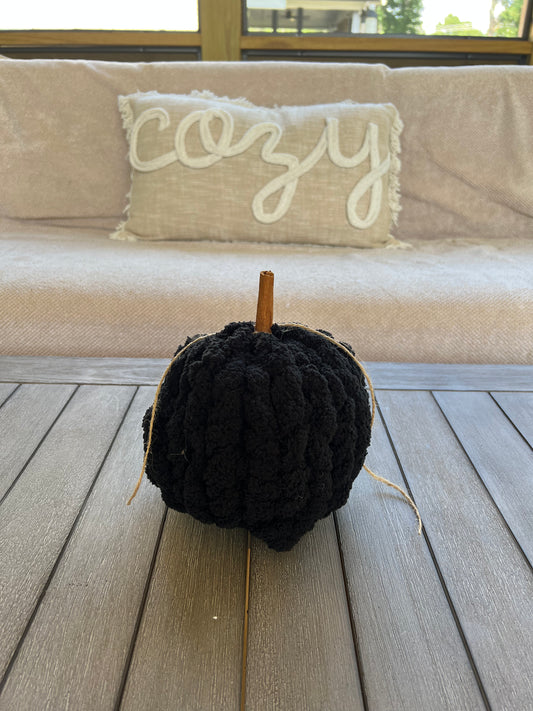 Black Cozy Pumpkin