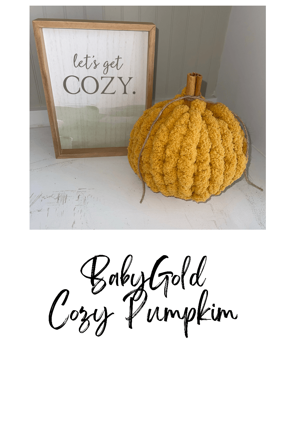 Gold Baby Cozy Pumpkin - Best Cozy Throws