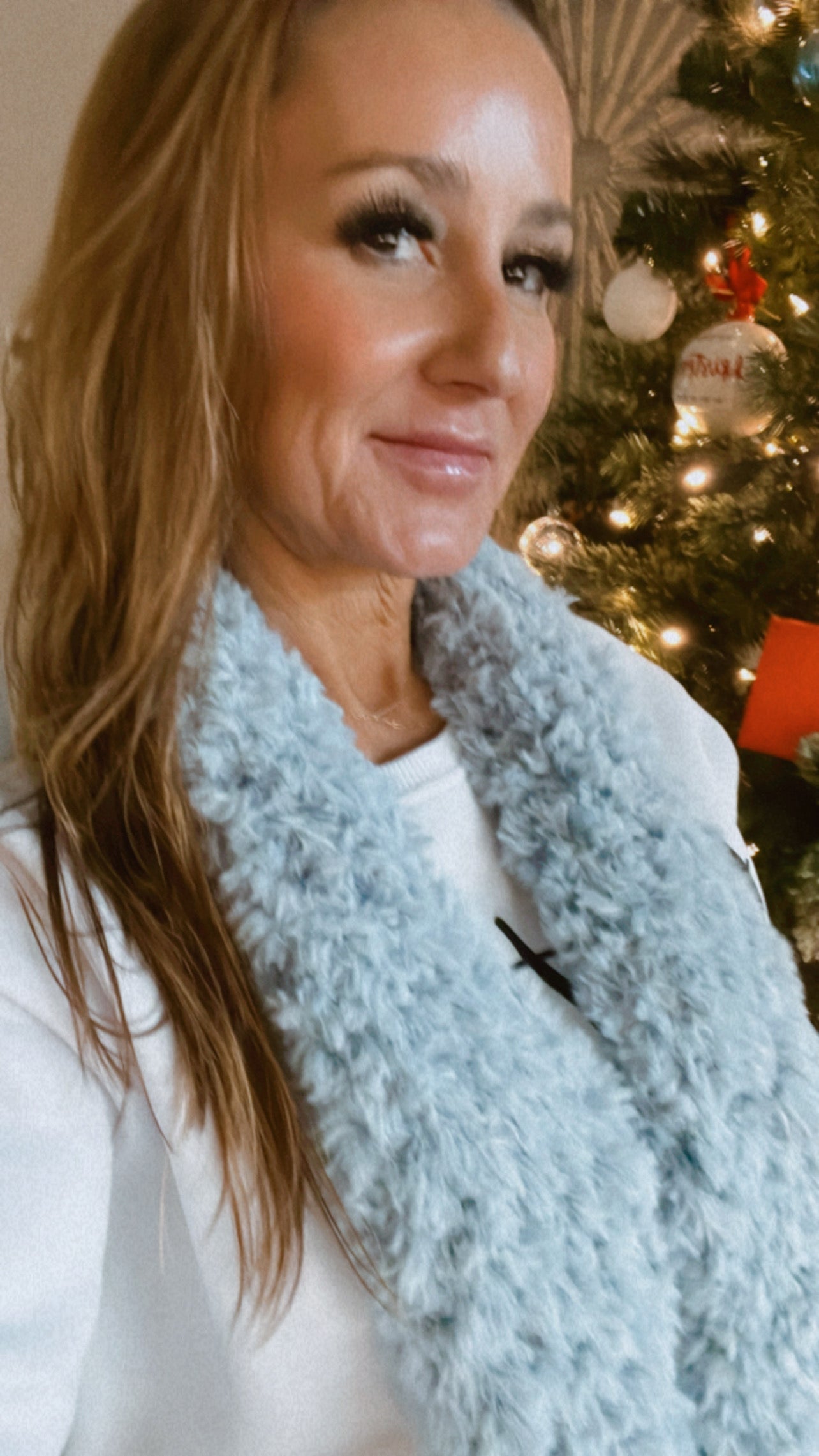 Cozy Blue Scarf