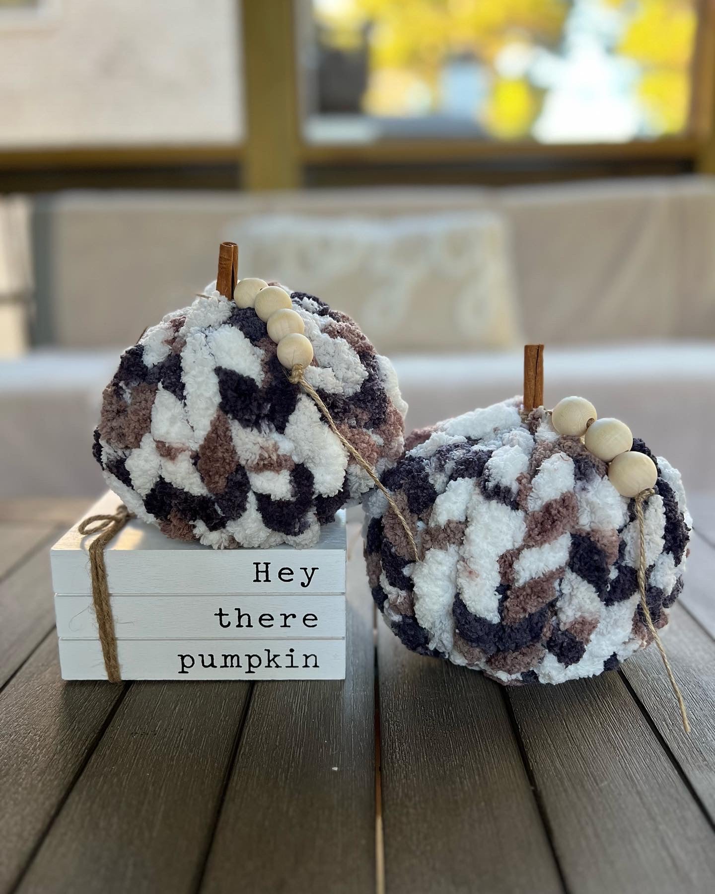 S’mores Cozy Pumpkins