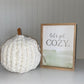 Ivory Pumpkin - Best Cozy Throws