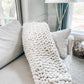 ivory couch
